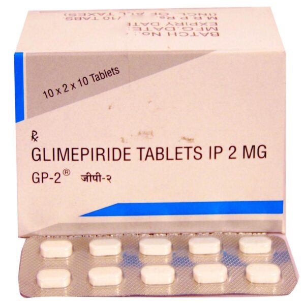 GP 2MG TAB ENDOCRINE CV Pharmacy