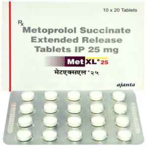 MET-XL 25 TAB BETA BLOCKER CV Pharmacy