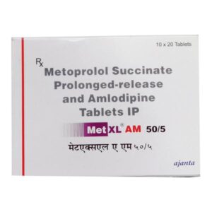 MET-XL AM 50/5 TAB BETA BLOCKER CV Pharmacy