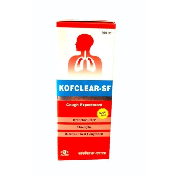 KOFCLEAR-SF SYRUP BRONCHODILATORS CV Pharmacy