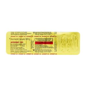 AFDERM 100MG CAP ANTI-INFECTIVES CV Pharmacy