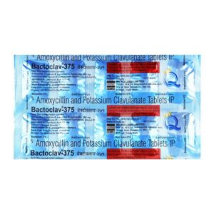 BACTOCLAV 375MG TAB Medicines CV Pharmacy