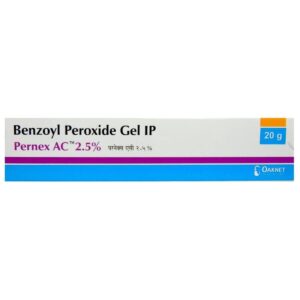 PERNEX-AC 2.5% GEL 20G Medicines CV Pharmacy