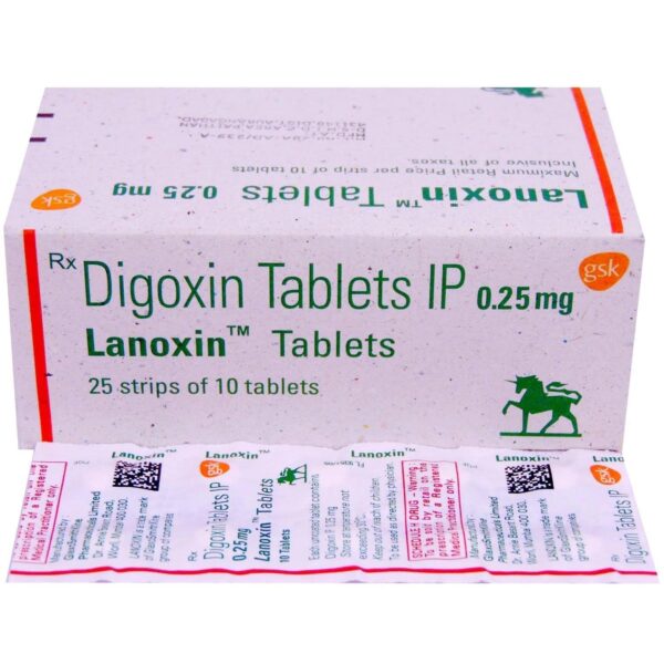 LANOXIN 0.25MG TAB Medicines CV Pharmacy 2