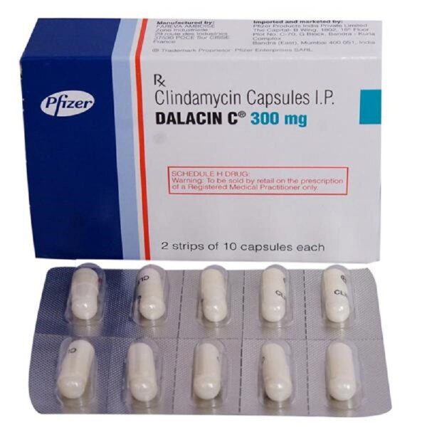 DALACIN C 300MG CAP ANTI-INFECTIVES CV Pharmacy