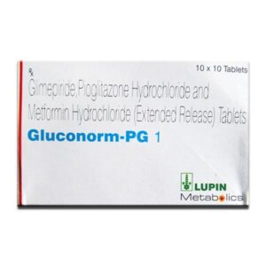 GLUCONORM-PG 1 TAB ENDOCRINE CV Pharmacy