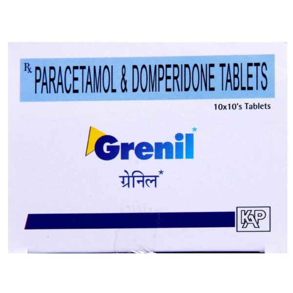 GRENIL TAB ANALGESICS AND ANTIPYRETICS CV Pharmacy 2