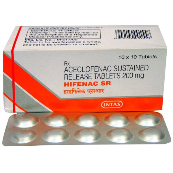 HIFENAC-SR TAB ANTI INFLAMMATORY ENZYMES CV Pharmacy