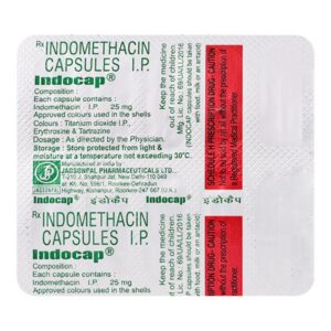 INDOCAP 25MG CAP Medicines CV Pharmacy