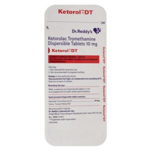 KETOROL DT MUSCULO SKELETAL CV Pharmacy