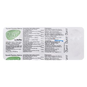 LIVFIT TAB AYURVEDIC CV Pharmacy