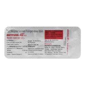 METPURE-XL  12.5 BETA BLOCKER CV Pharmacy