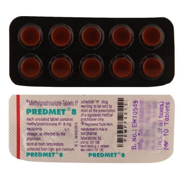 PREDMET 8 GLUCOCORTICOIDS CV Pharmacy