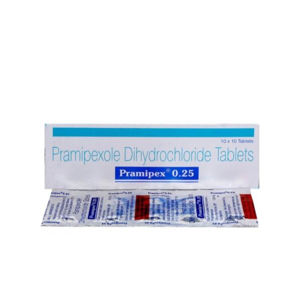 PRAMIPEX 0.25 ANTIPARKINSONIAN CV Pharmacy 2