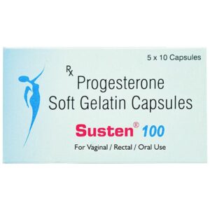 SUSTEN 100 TAB HORMONES CV Pharmacy