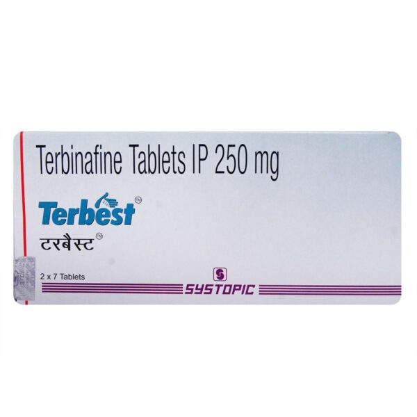 TERBEST 250MG TAB 7`S Medicines CV Pharmacy