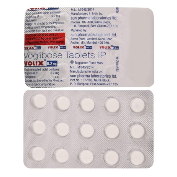 VOLIX 0.2 TAB Medicines CV Pharmacy