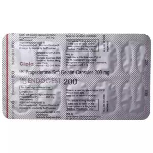 ENDOGEST-200 CAP HORMONES CV Pharmacy