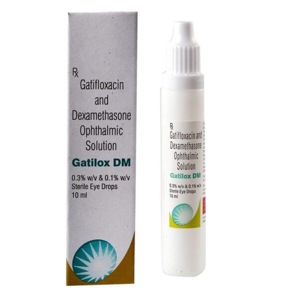 GATILOX-DM EYE DROPS Medicines CV Pharmacy