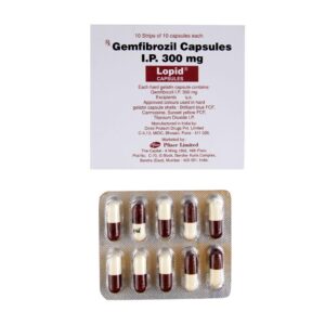 LOPID 300MG CAP ANTIHYPERLIPIDEMICS CV Pharmacy