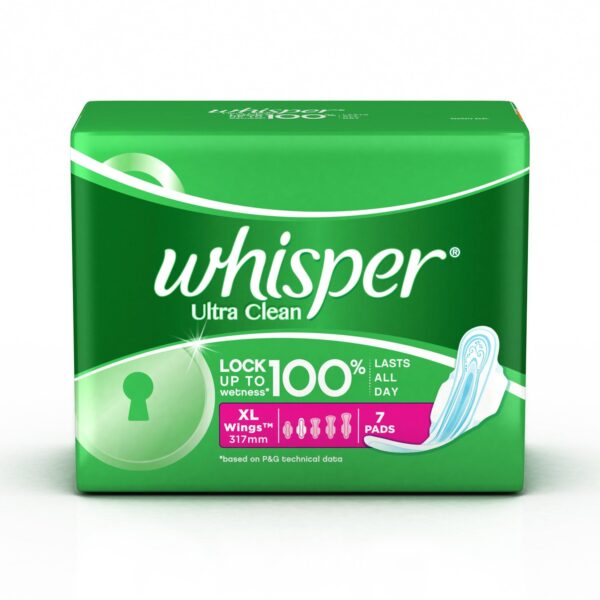 WHISPER ULTRA 7`S  XL SANITARY PRODUCTS CV Pharmacy 2