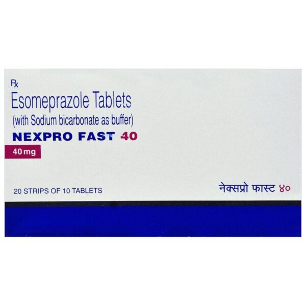 NEXPRO FAST 40MG TAB ANTACIDS CV Pharmacy