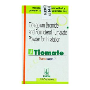 TIOMATE TRANSCAP ANTIASTHAMATICS CV Pharmacy