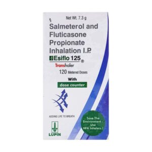 ESIFLO 125 TRANSHALER ANTIASTHAMATICS CV Pharmacy