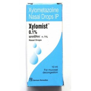 XYLOMIST 0.1% NASAL DROPS ENT CV Pharmacy