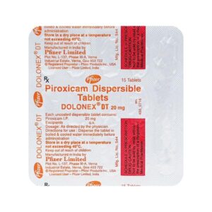 DOLONEX DT 20MG MUSCULO SKELETAL CV Pharmacy