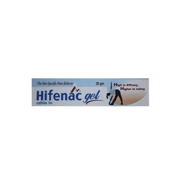 HIFENAC GEL 30GM MUSCULO SKELETAL CV Pharmacy