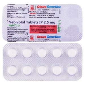 NEBI 2.5MG TAB BETA BLOCKER CV Pharmacy