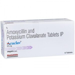 ACUCLAV 375MG ANTI-INFECTIVES CV Pharmacy