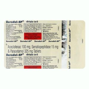 ZERODOL-SP TAB MUSCULO SKELETAL CV Pharmacy