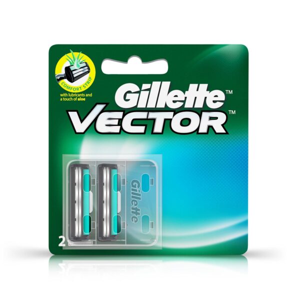 GILLETTE VECTOR CARTRIDGE 2`S GROOMING CV Pharmacy