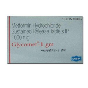 GLYCOMET SR 1G TAB ENDOCRINE CV Pharmacy