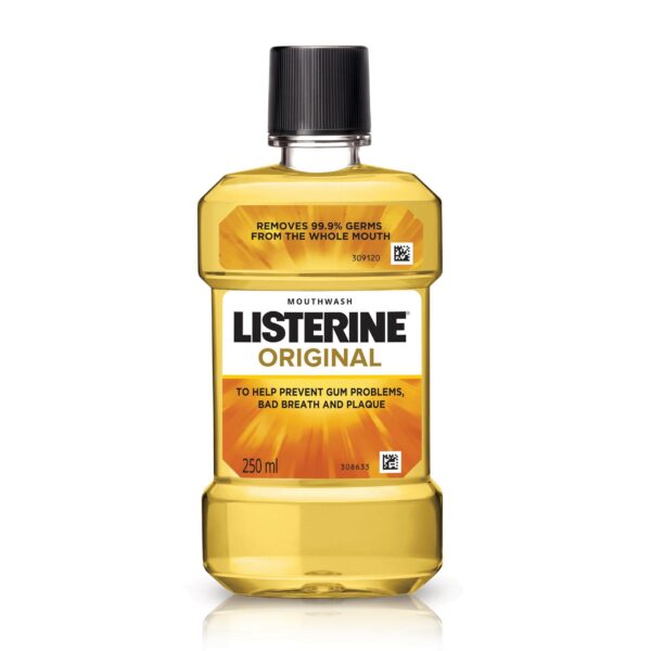 LISTERINE ORIGINAL 250ML DENTAL AND BUCCAL CV Pharmacy 2