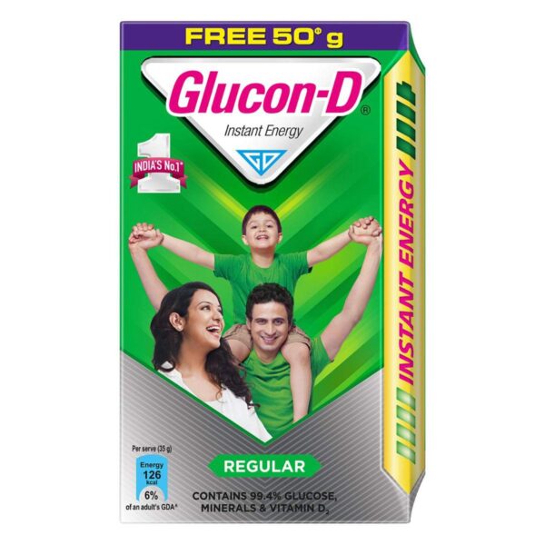 GLUCON-D 500G REGULAR (REFIL) FMCG CV Pharmacy