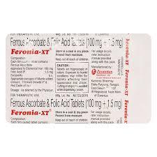 FERONIA-XT TAB IRON CV Pharmacy