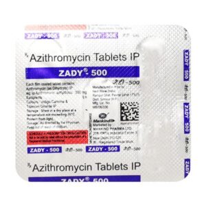 ZADY 500MG TAB ANTI-INFECTIVES CV Pharmacy