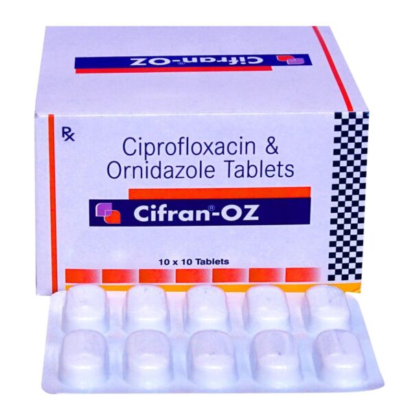 CIFRAN-OZ TAB ANTI-INFECTIVES CV Pharmacy