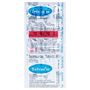 TELVAS 80MG ANGIOTENSIN-II ANTAGONIST CV Pharmacy