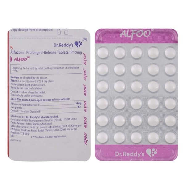 ALFOO TAB BLADDER AND PROSTATE CV Pharmacy 2