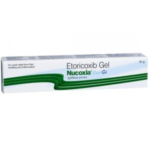 NUCOXIA  EMULGEL 30G MUSCULO SKELETAL CV Pharmacy