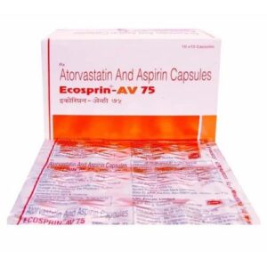 ECOSPRIN AV 75MG CAPS ANTIHYPERLIPIDEMICS CV Pharmacy