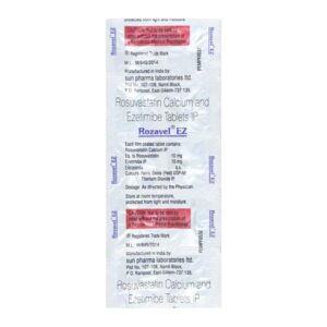 ROZAVEL EZ TAB ANTIHYPERLIPIDEMICS CV Pharmacy