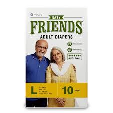 FRIENDS ADULT DIAPER 10`S LARGE DIAPERS & PANTS FOR ADULTS CV Pharmacy