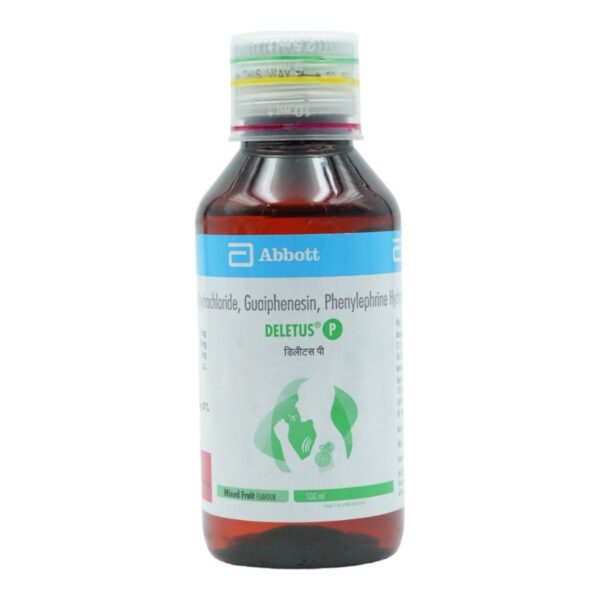 DELETUS-P SYRUP COUGH AND COLD CV Pharmacy