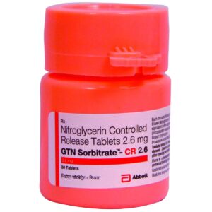 GTN SORBITRATE CR 2.6 TAB 30`S CARDIOVASCULAR CV Pharmacy