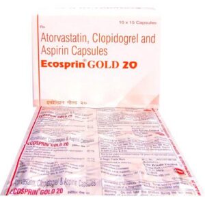 ECOSPRIN GOLD 20 CAPS ANTIHYPERLIPIDEMICS CV Pharmacy